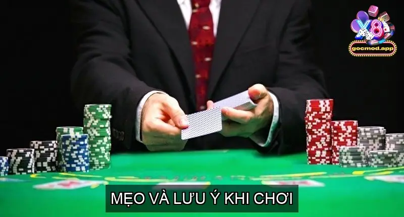Liêng trực tuyến Cổng game X8 - Trải nghiệm chơi hấp dẫn 5 Mẹo và lưu ý khi chơi