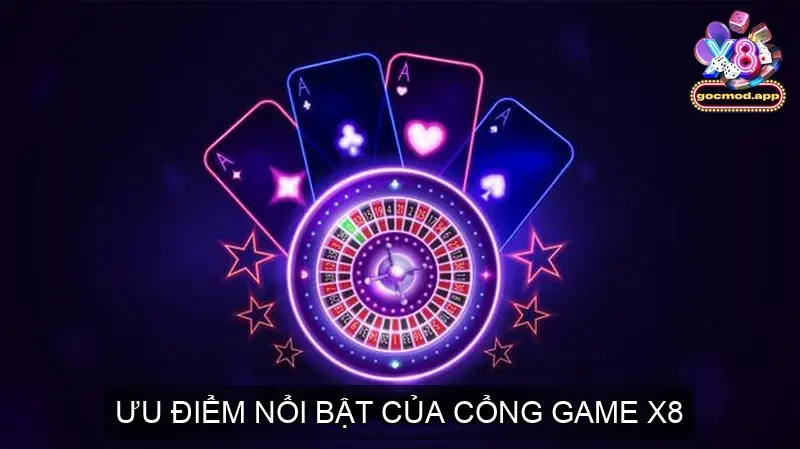 Liêng trực tuyến Cổng game X8 - Trải nghiệm chơi hấp dẫn 4 Ưu điểm nổi bật của Cổng game X8