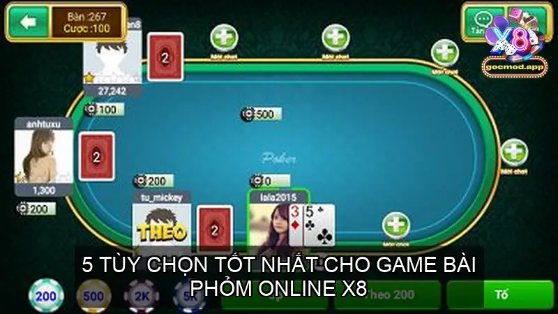 Top 5 Game Bài Phỏm X8 Tốt Nhất Cho Mọi Thành Viên 4 Top 5 tùy chọn tốt nhất cho game bài phỏm X8
