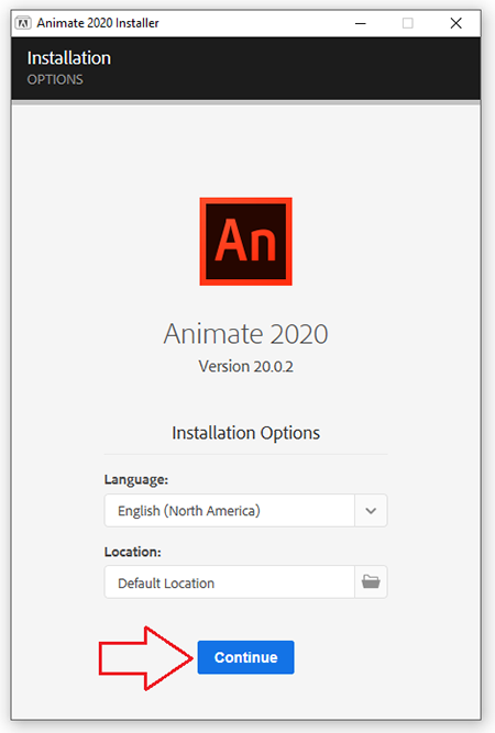 cài đặt phần mềm Adobe Animate CC 2020
