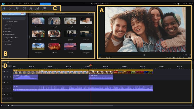 PowerDirector là phần mềm chỉnh sửa video mạnh mẽ, hỗ trợ 4K, hiệu ứng đa dạng và công cụ âm thanh chuyên sâu cho nhà sáng tạo nội dung.